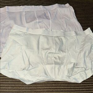 2 pair mens new ribbed pouch boxer briefs